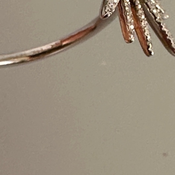 EFFY 14k Diamonds white solid gold  Ring - Picture 4 of 9